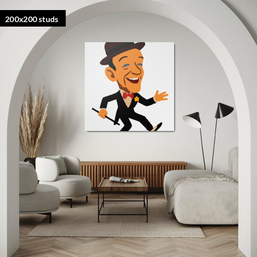 200*200studs, 160*160cm, 63*63inch