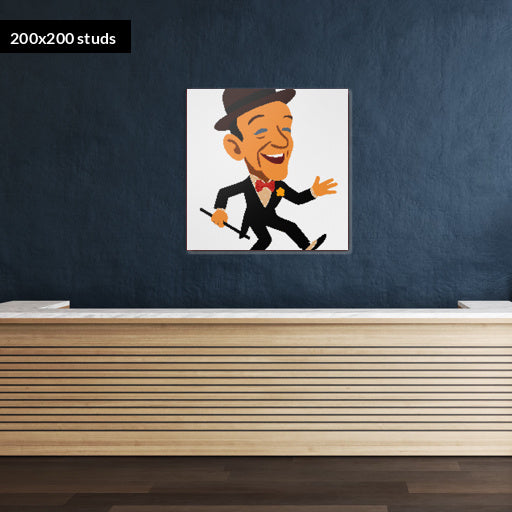 200*200studs, 160*160cm, 63*63inch