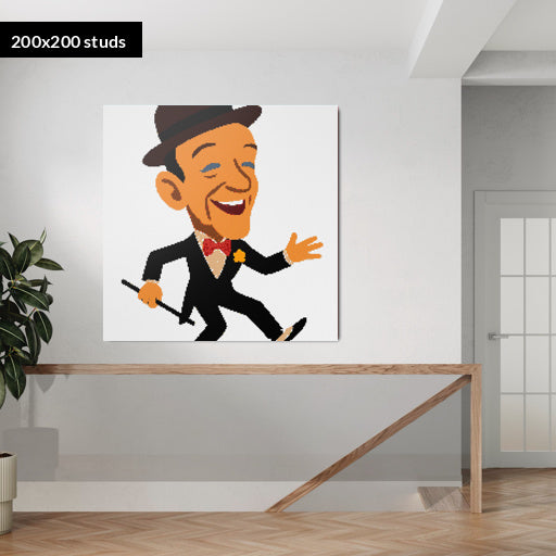 200*200studs, 160*160cm, 63*63inch
