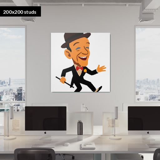 200*200studs, 160*160cm, 63*63inch