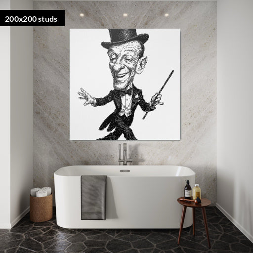 200*200studs, 160*160cm, 63*63inch