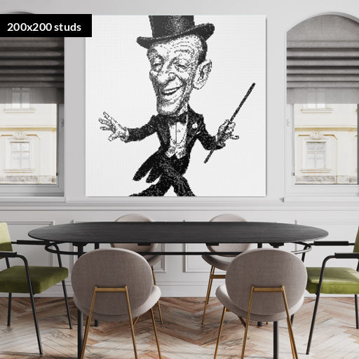 200*200studs, 160*160cm, 63*63inch