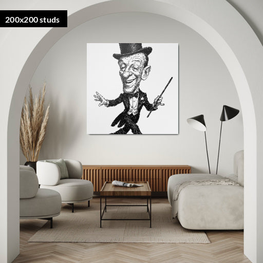 200*200studs, 160*160cm, 63*63inch