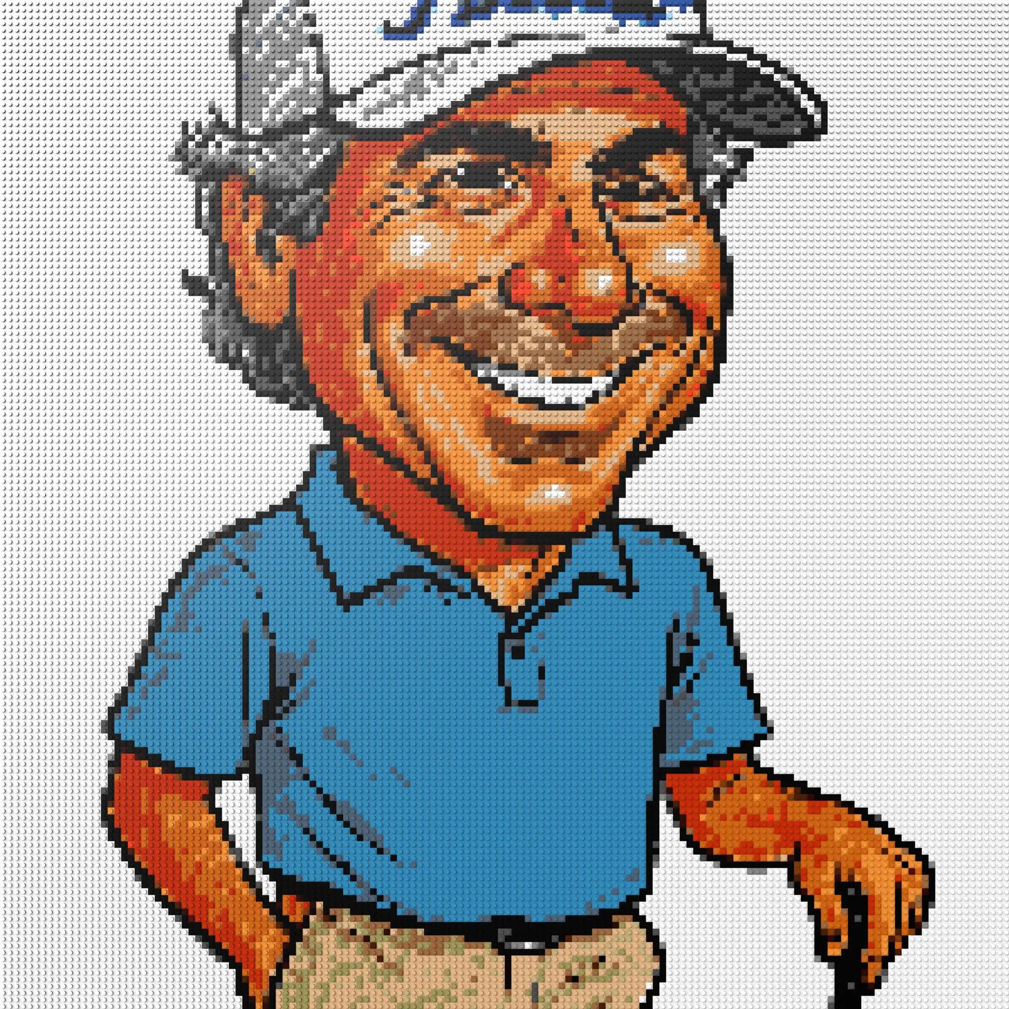 150*150studs, 120*120cm, 47,25*47,25inch