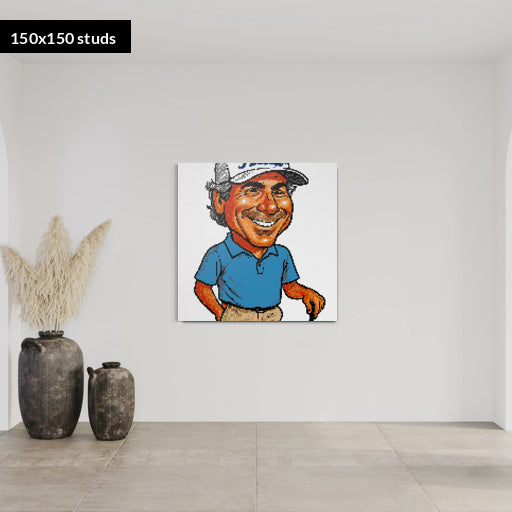 150*150studs, 120*120cm, 47,25*47,25inch