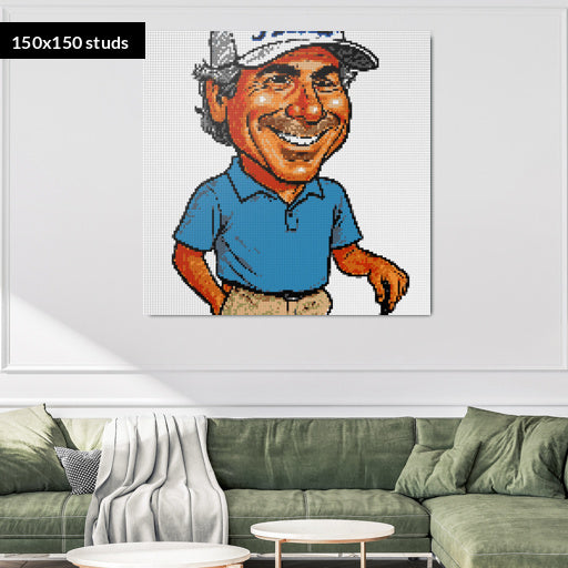 150*150studs, 120*120cm, 47,25*47,25inch