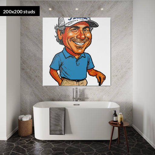 200*200studs, 160*160cm, 63*63inch