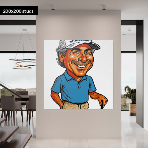 200*200studs, 160*160cm, 63*63inch