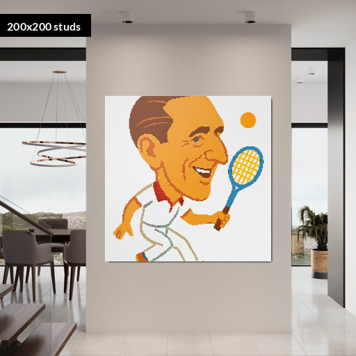 200*200studs, 160*160cm, 63*63inch