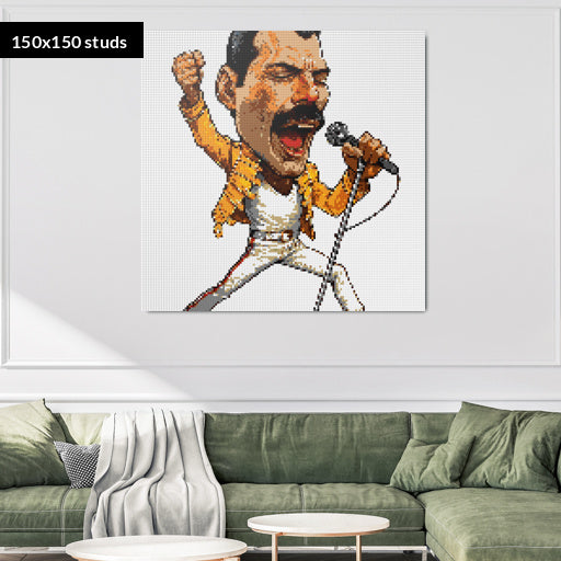 150*150studs, 120*120cm, 47,25*47,25inch