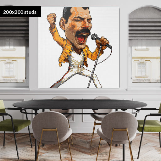 200*200studs, 160*160cm, 63*63inch