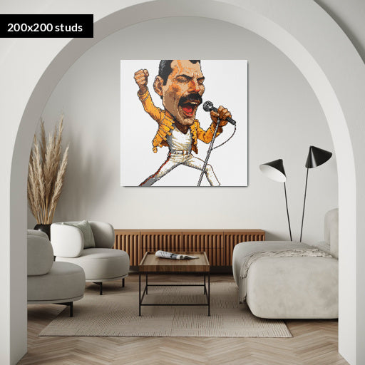 200*200studs, 160*160cm, 63*63inch