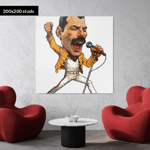 200*200studs, 160*160cm, 63*63inch