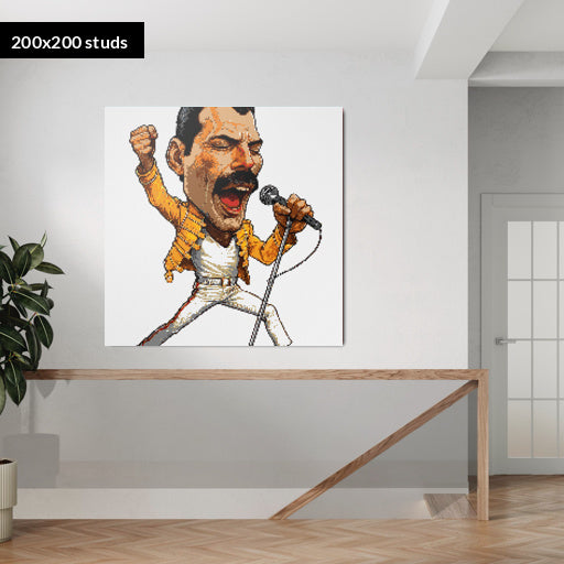 200*200studs, 160*160cm, 63*63inch