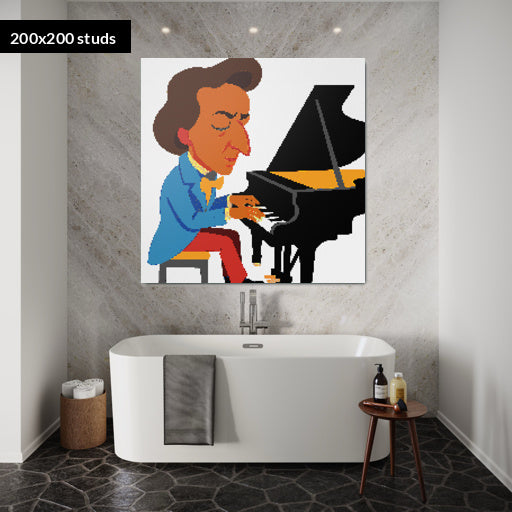 200*200studs, 160*160cm, 63*63inch