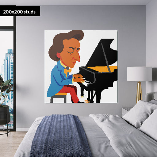 200*200studs, 160*160cm, 63*63inch