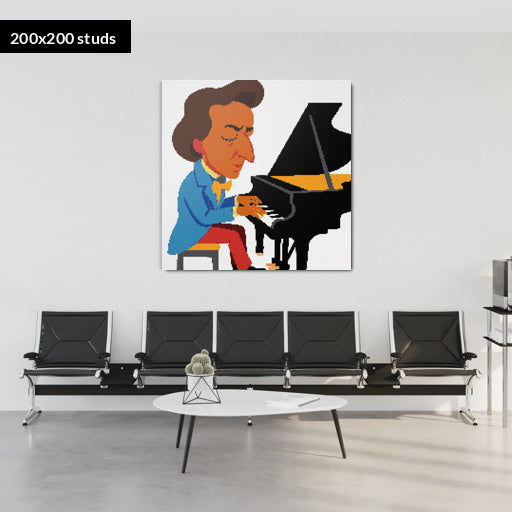 200*200studs, 160*160cm, 63*63inch