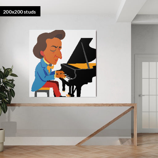 200*200studs, 160*160cm, 63*63inch