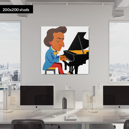 200*200studs, 160*160cm, 63*63inch