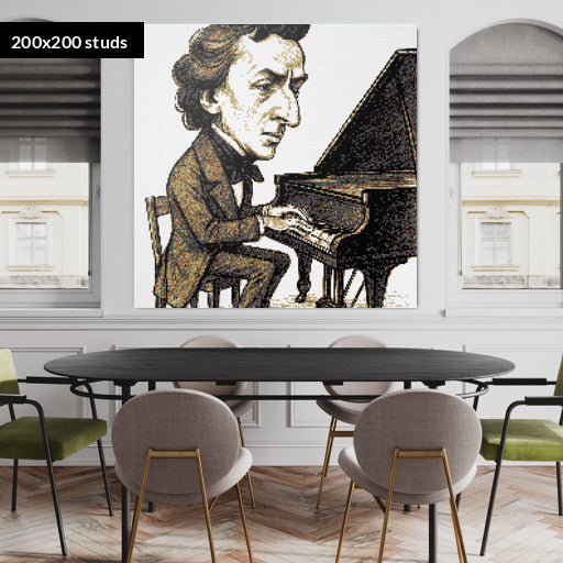 200*200studs, 160*160cm, 63*63inch