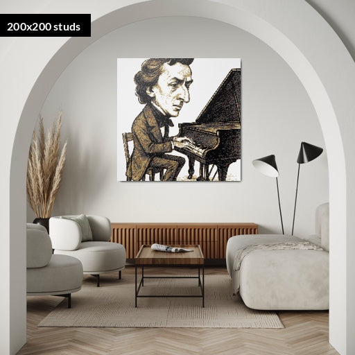 200*200studs, 160*160cm, 63*63inch