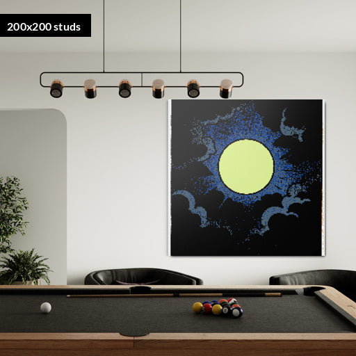 200*200studs, 160*160cm, 63*63inch