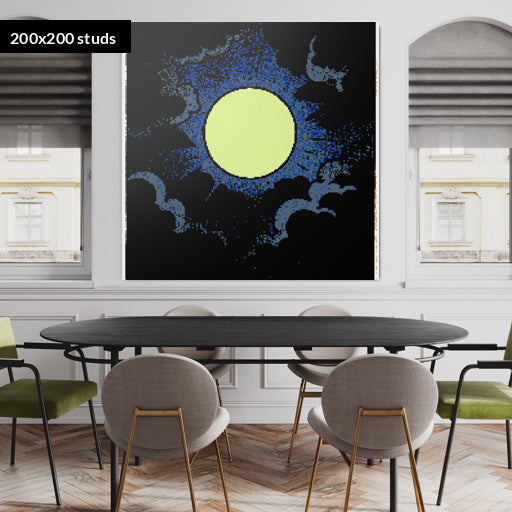 200*200studs, 160*160cm, 63*63inch