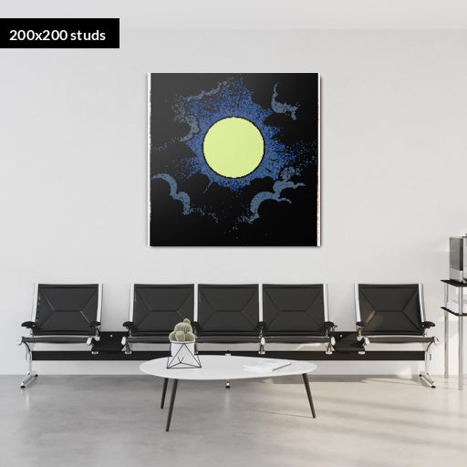 200*200studs, 160*160cm, 63*63inch