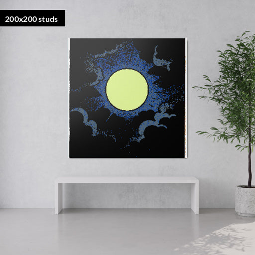 200*200studs, 160*160cm, 63*63inch