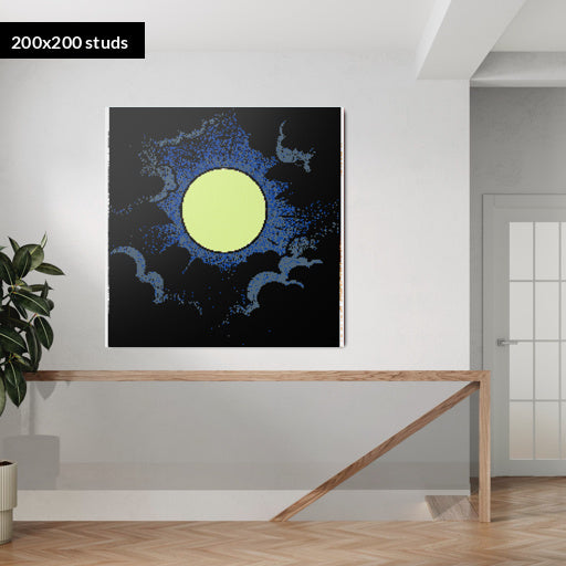 200*200studs, 160*160cm, 63*63inch