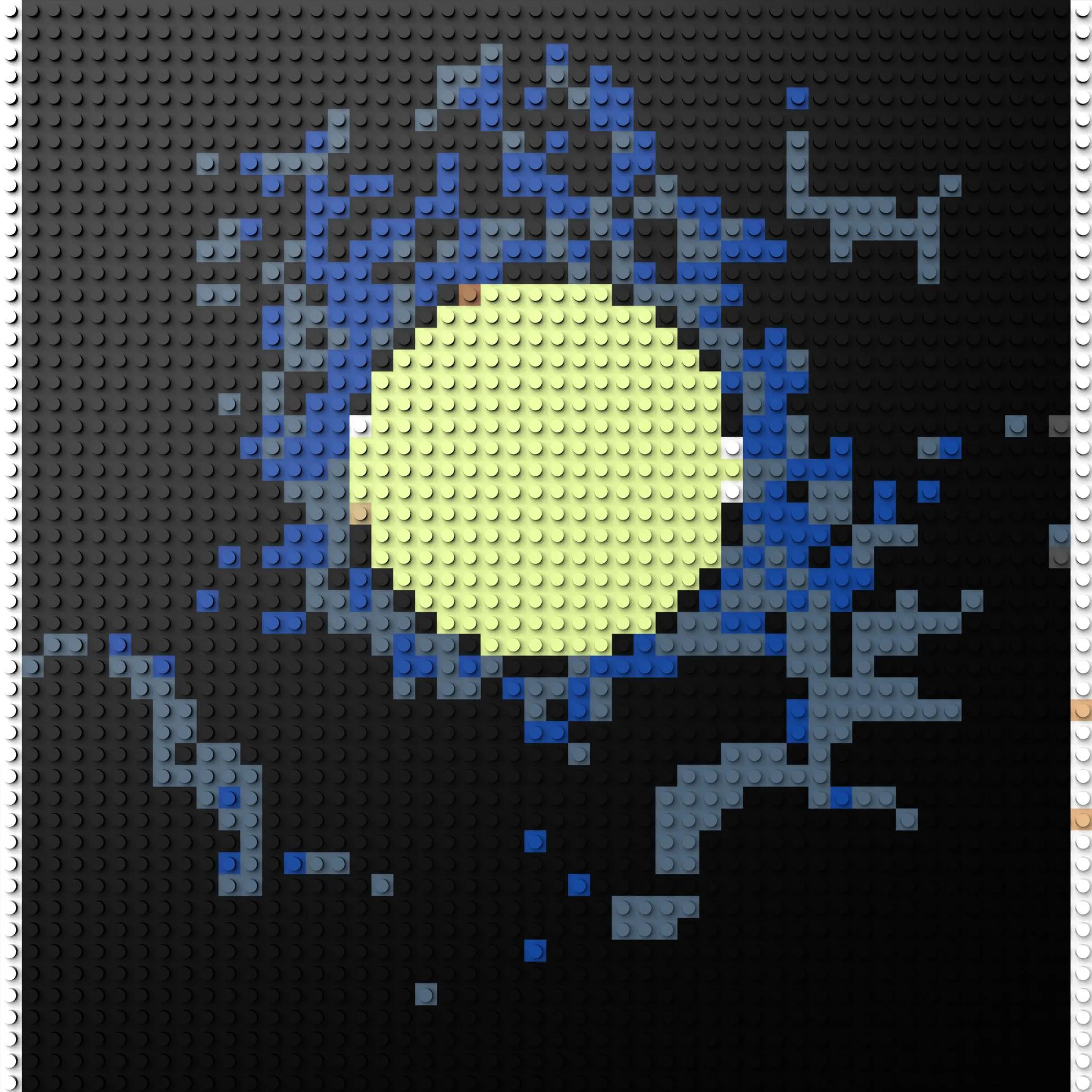 50*50studs, 40*40cm, 15,75*15,75inch