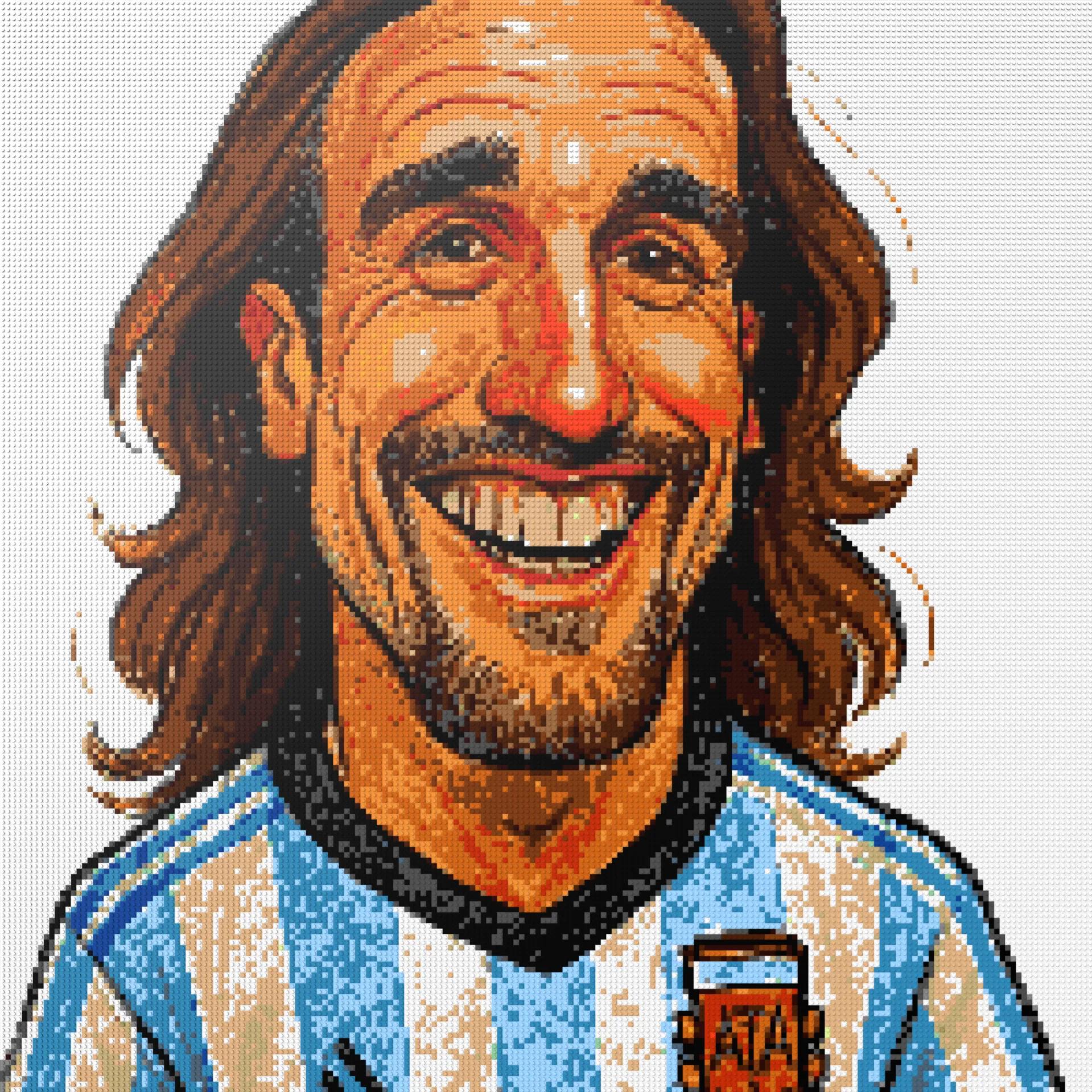 200*200studs, 160*160cm, 63*63inch