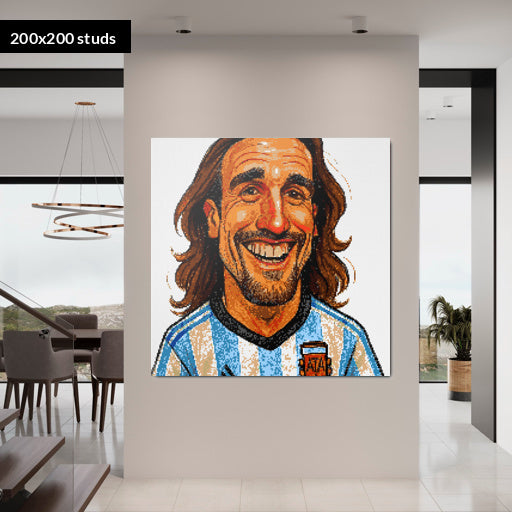 200*200studs, 160*160cm, 63*63inch