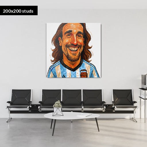 200*200studs, 160*160cm, 63*63inch