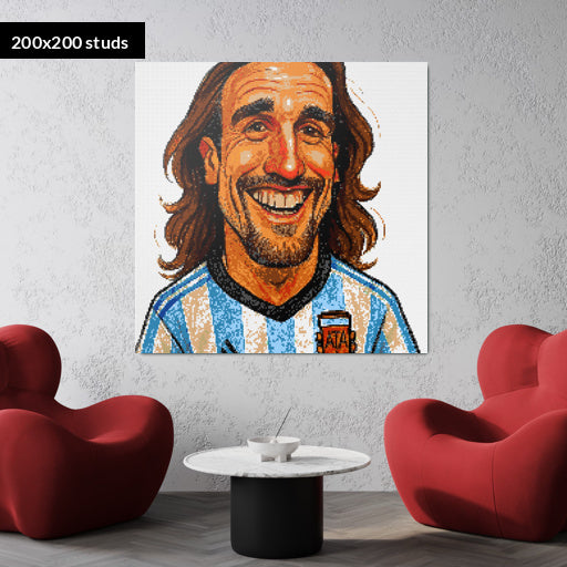 200*200studs, 160*160cm, 63*63inch