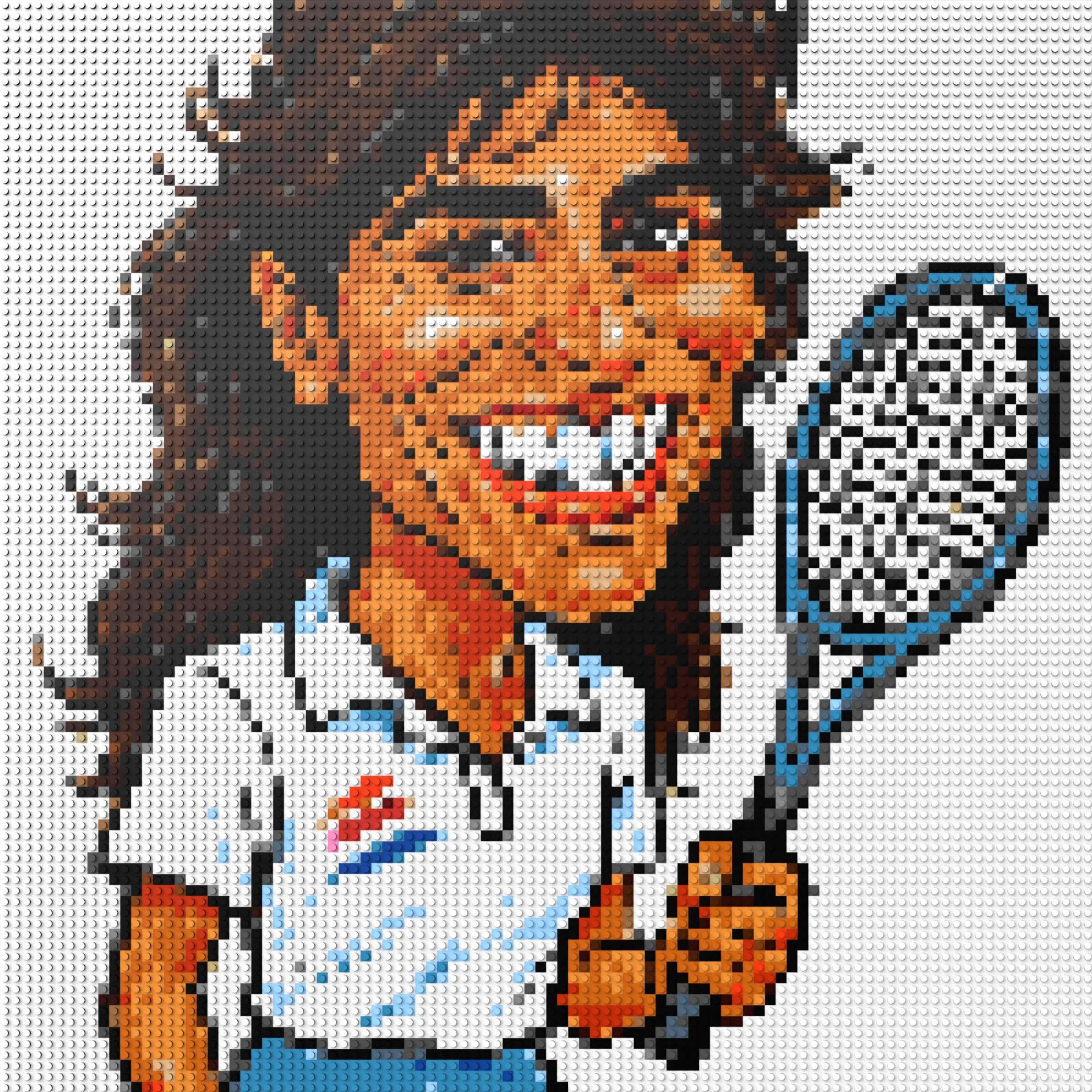 100*100studs, 80*80cm, 31,5*31,5inch