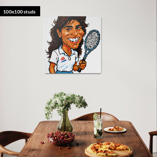 100*100studs, 80*80cm, 31,5*31,5inch