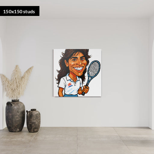 150*150studs, 120*120cm, 47,25*47,25inch