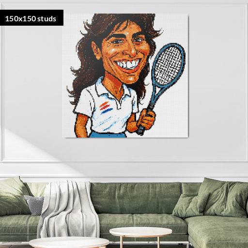 150*150studs, 120*120cm, 47,25*47,25inch