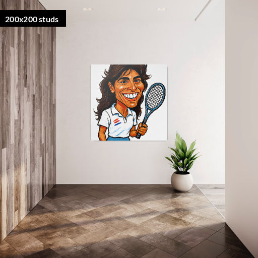 200*200studs, 160*160cm, 63*63inch