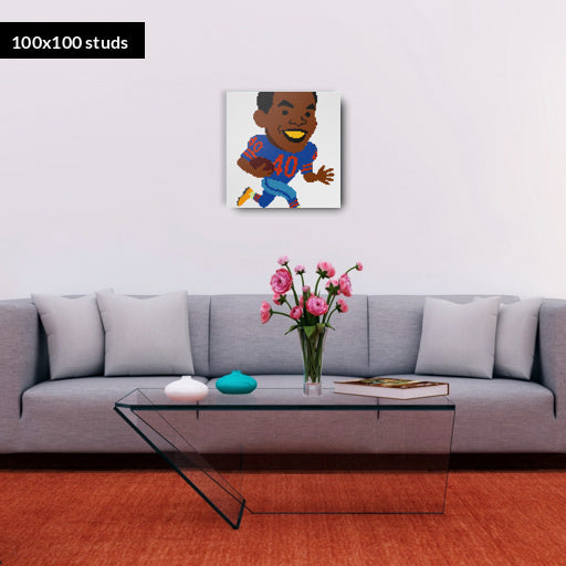 100*100studs, 80*80cm, 31,5*31,5inch