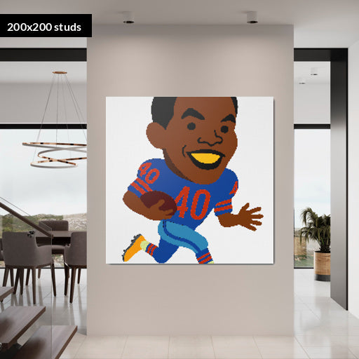 200*200studs, 160*160cm, 63*63inch