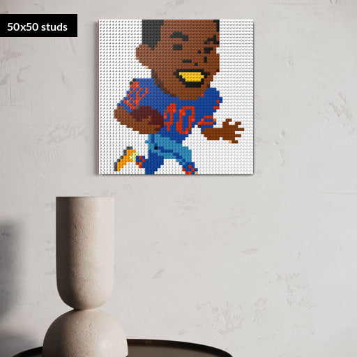 50*50studs, 40*40cm, 15,75*15,75inch