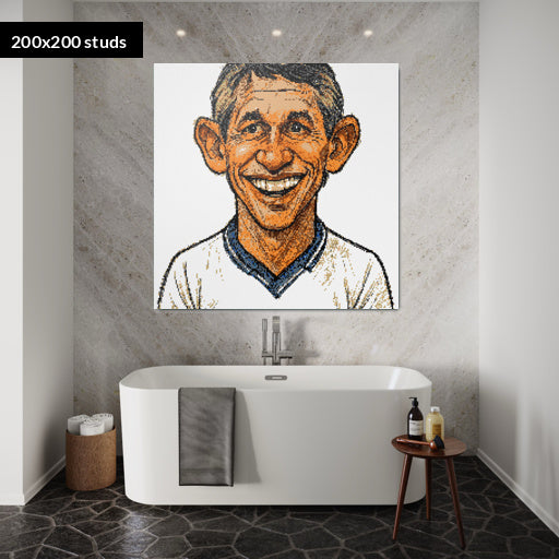 200*200studs, 160*160cm, 63*63inch