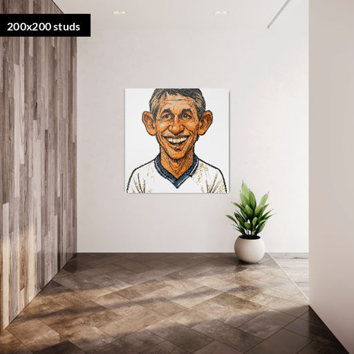 200*200studs, 160*160cm, 63*63inch