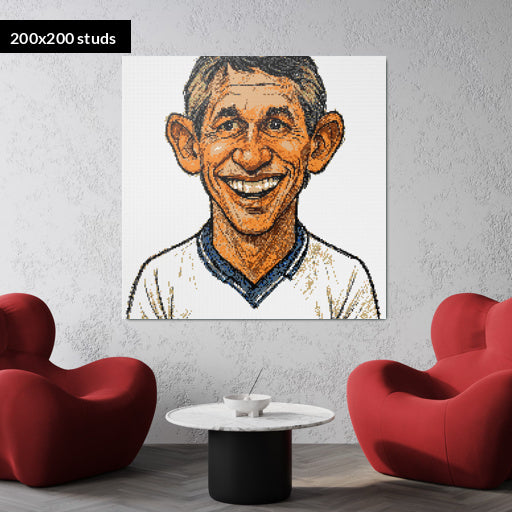 200*200studs, 160*160cm, 63*63inch