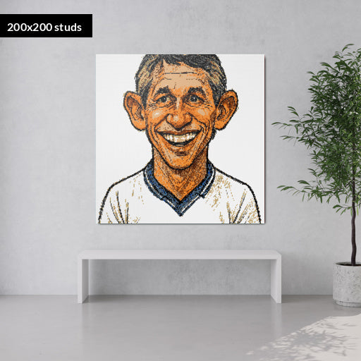 200*200studs, 160*160cm, 63*63inch