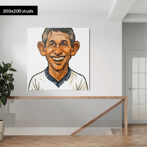 200*200studs, 160*160cm, 63*63inch