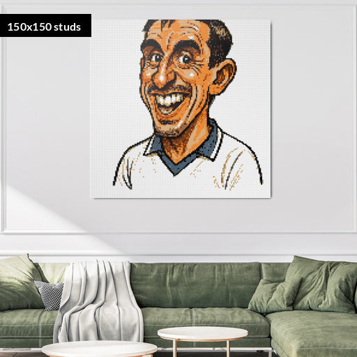 150*150studs, 120*120cm, 47,25*47,25inch