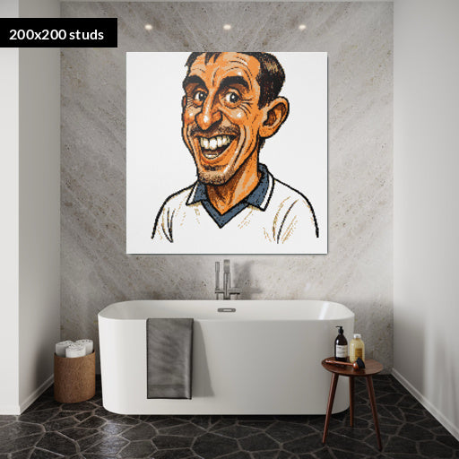 200*200studs, 160*160cm, 63*63inch